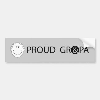 Adesivo Para Carro GRANDPA1_BUMPER (cor)