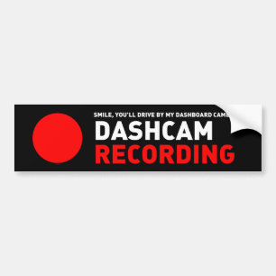 Adesivo Para Carro Gravação de Dashcam