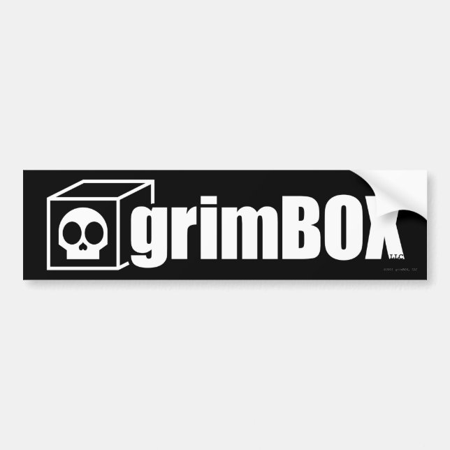 Adesivo Para Carro grimBOX, LLC - Stcker abundante (Frente)