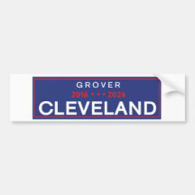 Grover Cleveland 2024 Bumper Sticker