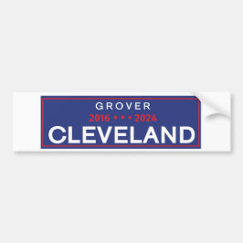 Adesivo Para Carro Grover Cleveland 2024 Bumper Sticker
