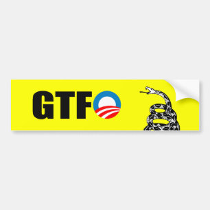 ADESIVO PARA CARRO GTFO