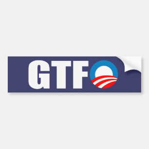 ADESIVO PARA CARRO GTFO