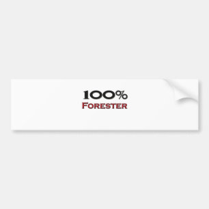 Adesivo Para Carro Guarda florestal de 100 por cento