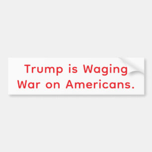 Adesivo Para Carro Guerra de Trump Covarde Contra a América Hankamer 