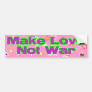 Adesivo Para Carro Guerra do amor não