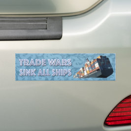Adesivo Para Carro Guerras Comerciais Assustam Todos Os Navios