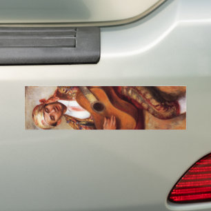 Adesivo Para Carro Guitarista espanhol (por Pierre-August Renoir)