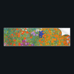 Adesivo Para Carro Gustav Klimt - Jardim Flor<br><div class="desc">Jardim Flor - Gustav Klimt em 1905-1907</div>