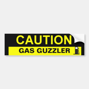 ADESIVO PARA CARRO GUZZLER DO GÁS DO CUIDADO