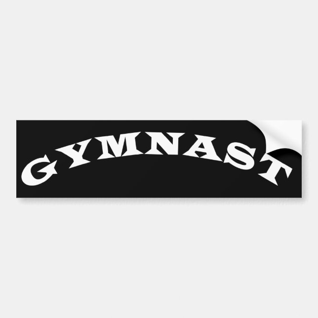 Adesivo Para Carro Gymnast (Frente)