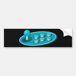 Adesivo Para Carro Hadouken Gamer Fightstick