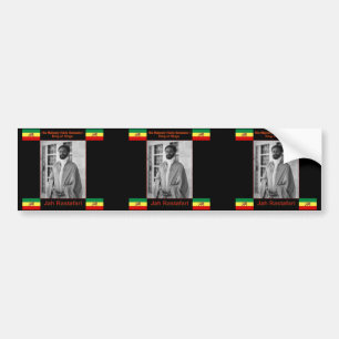 Adesivo Para Carro Haile Selassie o leão de Judah, Jah Rastafari