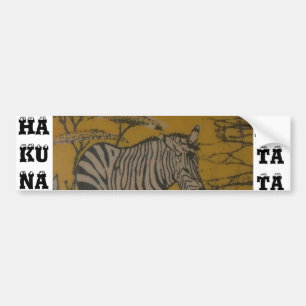 Adesivo Para Carro Hakuna Matata African Safari Customize Image