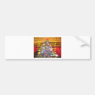 Adesivo Para Carro Hakuna Matata Feliz Natal e Feliz ano novo.p
