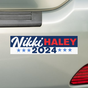 Adesivo Para Carro Haley para o Presidente Nikki Haley 2024