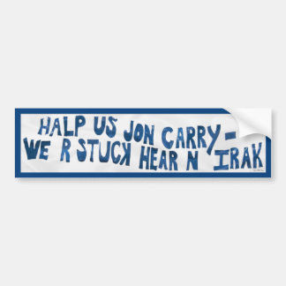 Adesivo Para Carro Halp nós carregar de Jon