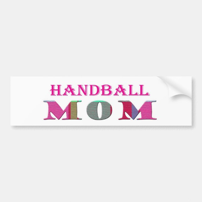 Adesivo Para Carro HandballMãe (Frente)