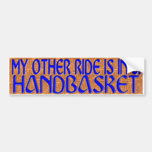 ADESIVO PARA CARRO HANDBASKET