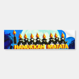 Adesivo Para Carro Hanukka Matata