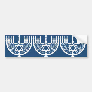 Adesivo Para Carro Hanukkah Menorah