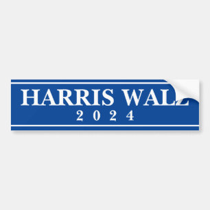 Adesivo Para Carro Harris Walz 2024