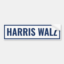 Adesivo Para Carro Harris Walz 2024