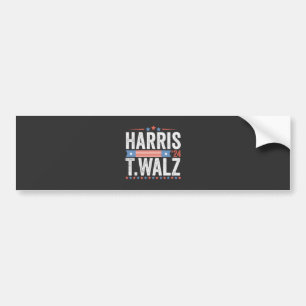 Adesivo Para Carro Harris Walz 2024 Eleição Kamala Tim Waltz