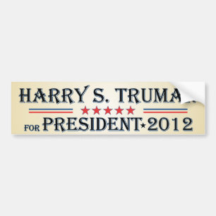 Adesivo Para Carro Harry S. Truman 2012