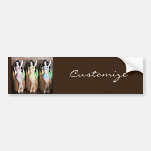 Adesivo Para Carro Hawaiian Hula Dancers Thunder_Cove