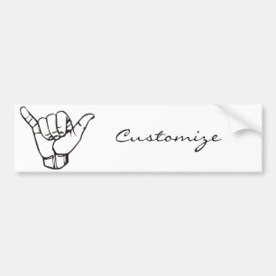 Adesivo Para Carro Hawaika Brah Wave Thunder_Cove