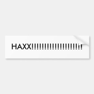 ADESIVO PARA CARRO HAXX!!!!!!!!!!!!!!!!!!!!