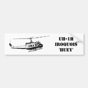Adesivo Para Carro Helicóptero do Iroquois da etiqueta UH-1H