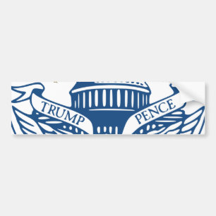 Adesivo Para Carro Herança do Presidente de Pé-Trump Inaugural Logoti