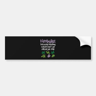 Adesivo Para Carro Herbalist Herbs Funny