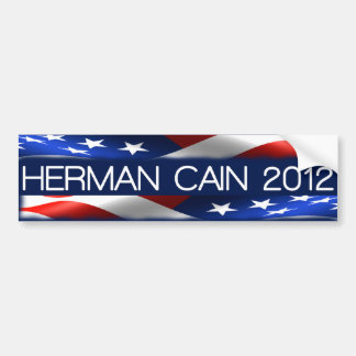 Adesivo Para Carro Herman Cain 2012