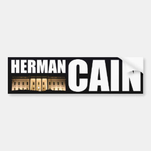 Adesivo Para Carro Herman Cain para o presidente