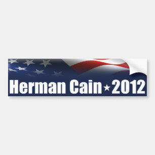 Adesivo Para Carro Herman Cain para o presidente