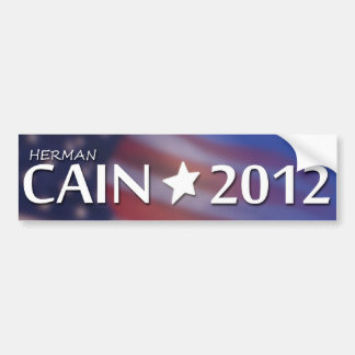 Adesivo Para Carro Herman Cain para o presidente autocolante no vidro