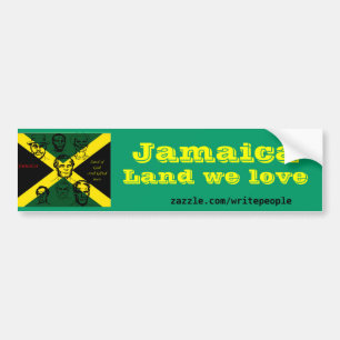 Adesivo Para Carro herói nacional jamaica