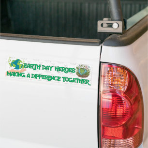 Adesivo Para Carro Heróis do Dia da Terra