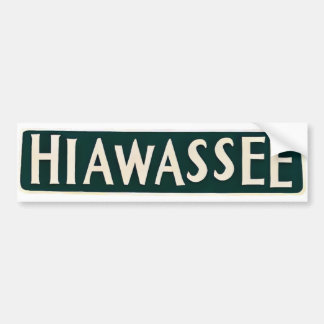 Adesivo Para Carro Hiawassee Bumper Sticker