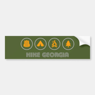 Adesivo Para Carro Hike Georgia