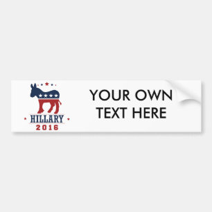 ADESIVO PARA CARRO HILLARY 2016 ROCKWELL - .PNG