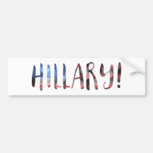 Adesivo Para Carro Hillary Clinton bokeh