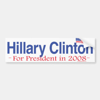 Adesivo Para Carro Hillary Clinton para o presidente autocolante no
