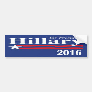 Adesivo Para Carro Hillary Clinton para o presidente autocolante no