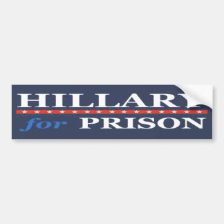 ADESIVO PARA CARRO HILLARY FOR PRISON