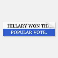 Hillary ganhou o voto popular