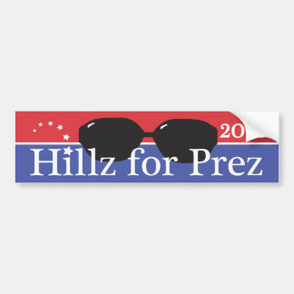 Adesivo Para Carro Hillary para o presidente 2016